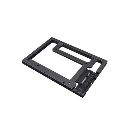kaufen 2,5-Zoll- bis 3,5-Zoll-SSD-HDD-Festplattenhalterung, schwarze Oxidation online manufacture