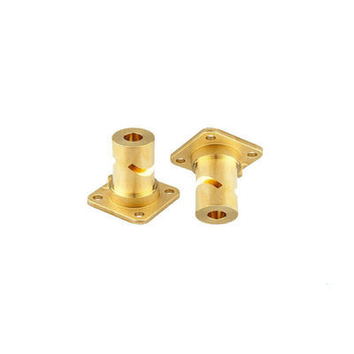 kaufen Kundenspezifische OEM-CNC-Messingteile Messing-Flanschbuchsen-Pulverbeschichtung online manufacture