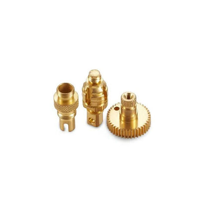 kaufen CNC-Bearbeitungsteile für ODM Bronze Kupfer Messing Pin Knurled Nut Screw online manufacture