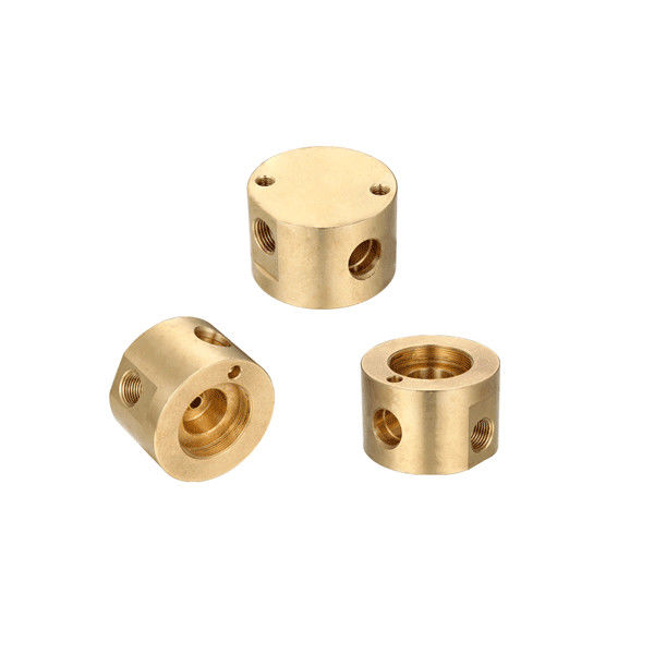 Micro Machining Turning Brass CNC Parts Chrome Plating For Electronic Components