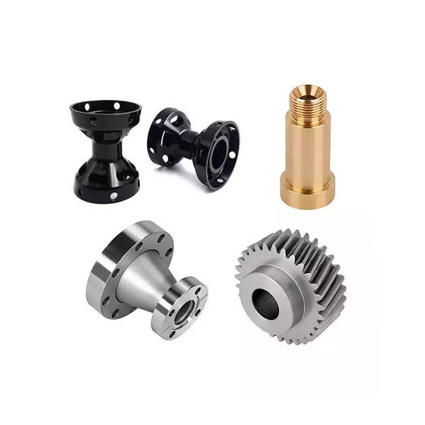 Black Oxidation CNC Metal Machining Parts Micro Machining Brass Turning Parts