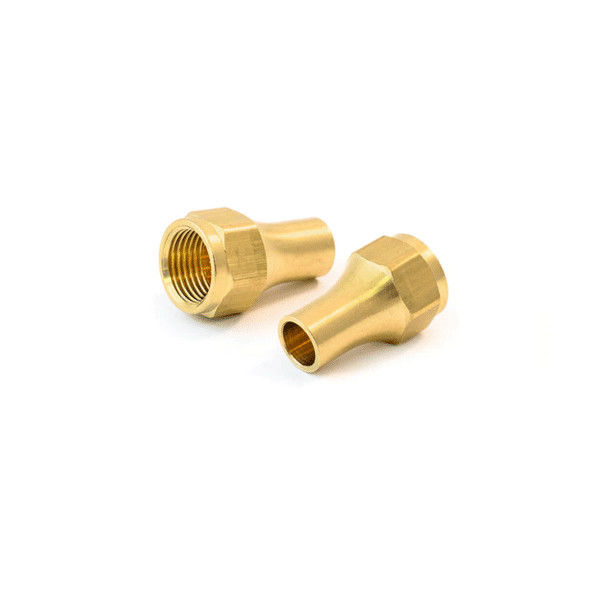3D Printing Brass Cnc Machined Parts Brass Screw Nut Nickel Plating